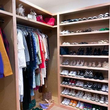 closet: before | after