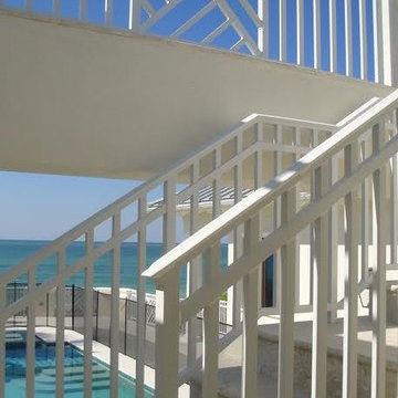 Welded Aluminum Railing & 5V Metal Roof