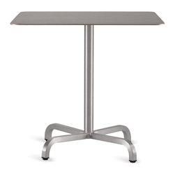 20-06&trade; SQUARE CAF&Eacute; TABLE by Emeco - Coffee Tables