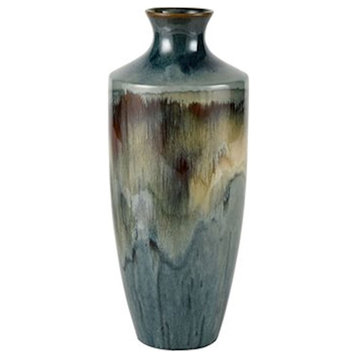 Elk Home Roker Large Vase, Reactive Glaze
