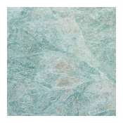 Various Sized Caribbean Green Countertop Granite Slab, 3 cm.