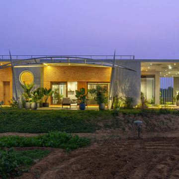 Night architectural view