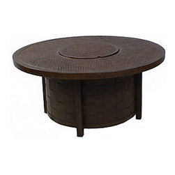 Castelle 49" Round Forged Top Fire Pit - Fire Pits