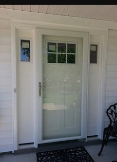 Storm Door Over Craftsman Style Door