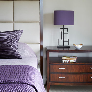 Modern Luxury for a Lake Forest Master Bedroom
