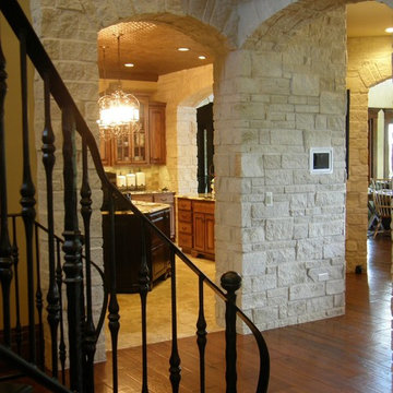 Athens Natural Thin Stone Veneer Interior Entry Foyer
