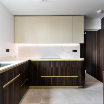 Full Design customization of the apartment in London Limehouse.