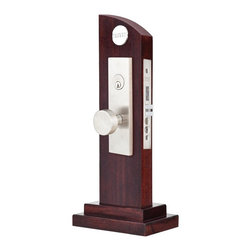 Emtek S3501 Mormont Stainless Steel Mortise Entry Set - Brushed Stainless Steel - Products