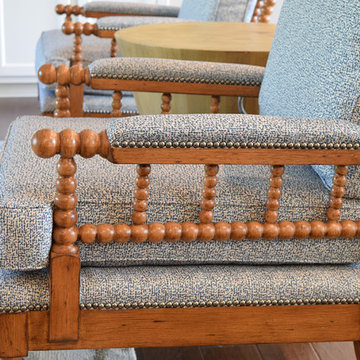 A Transitional Lowcountry Home with Bold Prints