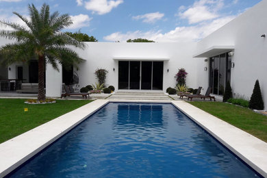 Pool - modern pool idea in Miami