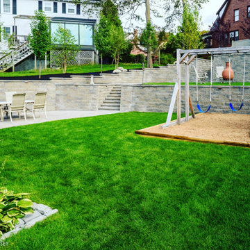 Newton property was designed and engineered to maximize the outdoor living area.