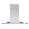 ZLINE 30 in.  Wall Mount Range Hood in Stainless Steel & Glass (KZ-30-400), 30 i