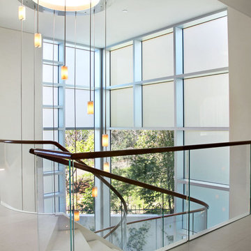 Glass Railing Staircases
