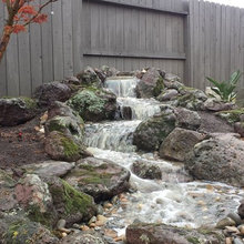 Backyard Waterfall
