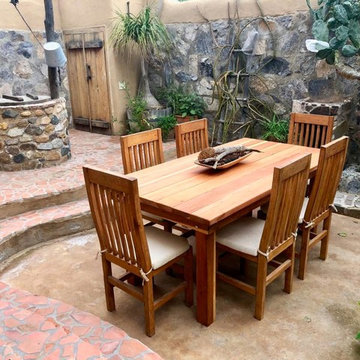 Best Redwood Dinning Table
