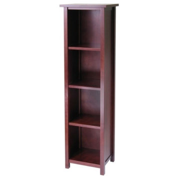 Ergode Milan Storage Shelf or Bookcase 5-Tier, Tall