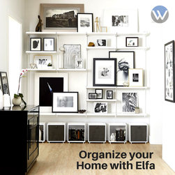 elfa - Range of Products - Display And Wall Shelves 