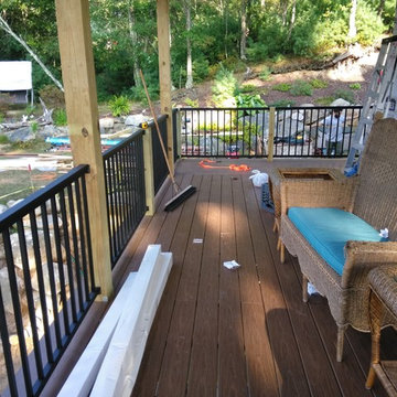 NEW DECK/CARPORT WITH HIP ROOF