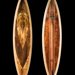 7'-3" Wooden Surfboards - Products
