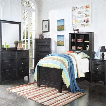 Mallowsea Black Bedroom Set