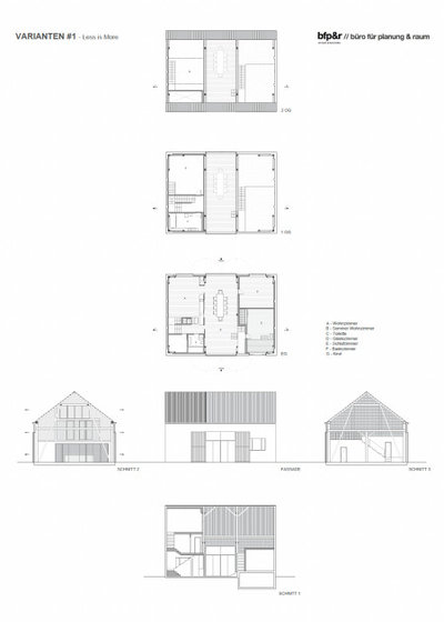 Plano de planta by Barth und Breker Architekten