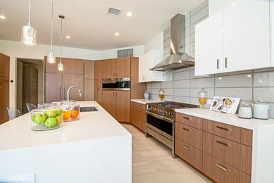 Inspiration for a modern kitchen remodel in Other