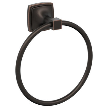 Amerock Stature Transitional Towel Ring, Oil Rubbed Bronze