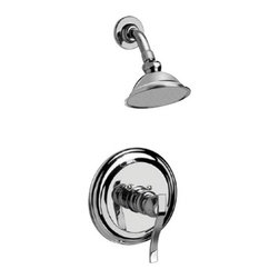 Graff - Graff Traditional Pressure Balance Shower Set with LM20S Handles - G-7115-LM20S - Tub And Shower Faucet Sets