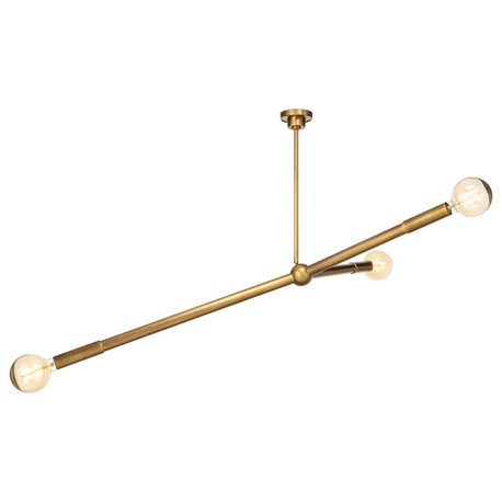 Talon Chandelier, Brass