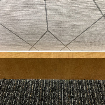Grandview Dental office Wallpaper install and interior paint