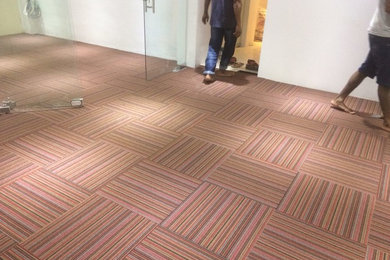 corporate carpet installation
