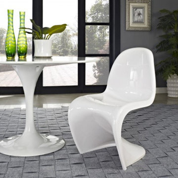 Panton S Chair in White