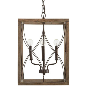 Capital Lighting 529141NG Tybee - 4 Light Foyer - in Industrial style - 15 high