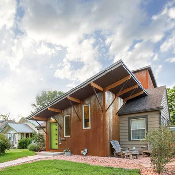 MODERN ADDITION TO 1950’s RANCHER