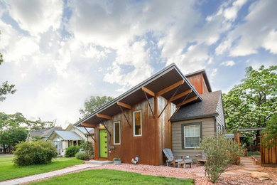 Home design - contemporary home design idea in Denver