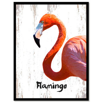 Flamingo Bird Canvas Print, 22"x29"