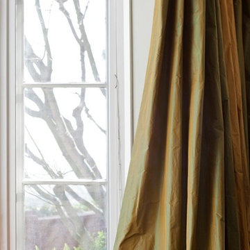 Beige Drapes