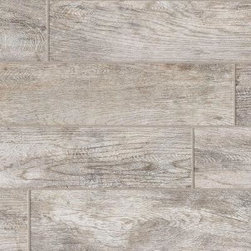 MARAZZI Montagna Dapple Gray 6 in. x 24 in. Porcelain Floor and Wall Tile - Wall And Floor Tile