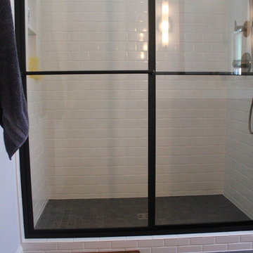 Matte Black Sliding Doors