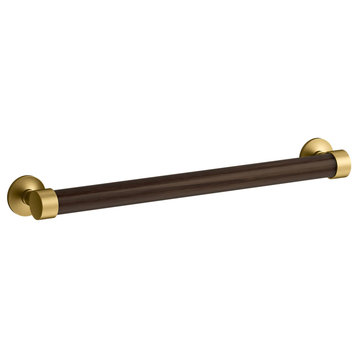 Kohler K-33561 Artifacts 13" Drawer Pull - Vibrant Brushed Moderne Brass