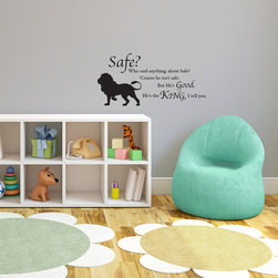 Chronicles of Narnia Aslan Safe Quote - Wall Decals