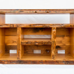 A/V-TV Stand from reclaimed Barn Beams - Console Tables