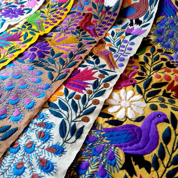 hand wove table runner
