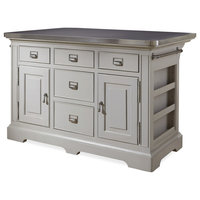 Paula Deen Home Dogwood 599644 The Kitchen Island, Gray