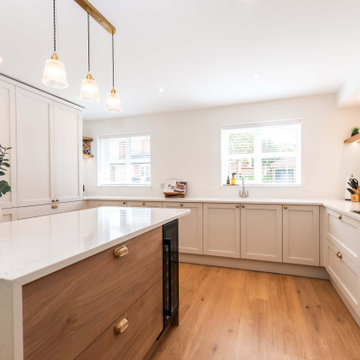 Contemporary Shaker Kitchen in Southampton