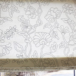 Custom Window Treatments by Lynn Chalk - Roman Shades
