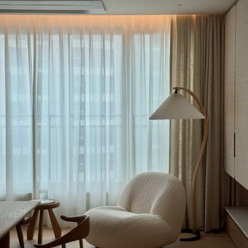 Japandi Minimalist Dining Space | Custom Furniture & Millwork