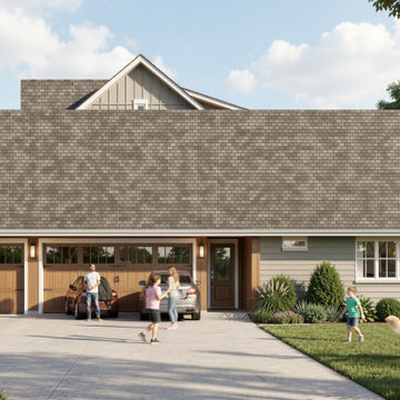 Modern Farmhouse for MLS Marketing Exterior