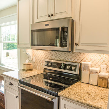 Delightful Paint & Glaze Kitchen