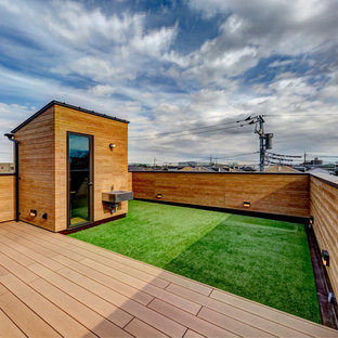 東京23区のビーチスタイルのおしゃれなテラス・中庭の写真